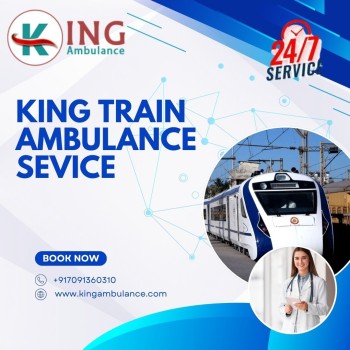 The booking process for King Train Ambulance in Delhi is Hassle-free & Quick