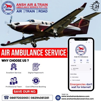 Ansh Air Ambulance in Patna | Trusted Emergency Medical Services