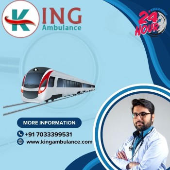 King Train Ambulance in Jabalpur - A Smart Choice for Critical Care