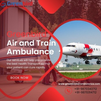 Book an Air and Train Ambulance Service in Jamshedpur for a premium Health transportation service