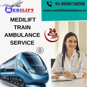 Medilift Train Ambulance in Patna is the Most Trusted Medical Transport Provider