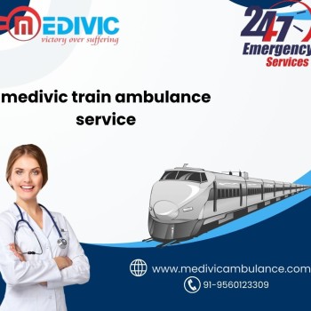 For Immediate Response Choose Medivic Train Ambulance in Dibrugarh