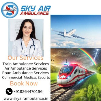 Sky Train Ambulance in Delhi Provides Fast Service in Time of Emergency