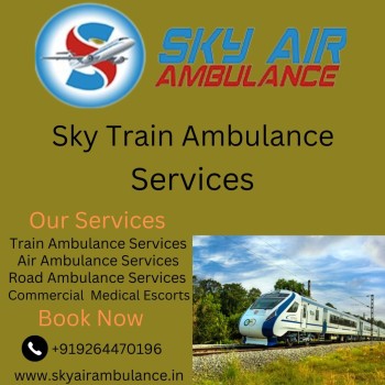 Sky Train Ambulance in Raipur Provide Comfort and Medical Care at One Place