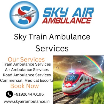 Sky Train Ambulance in Indore Provides Fast Service in Time of Emergency