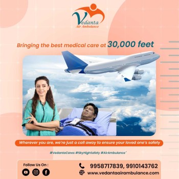 For Comfortable Patient Transfer – Choose Vedanta Air Ambulance in Patna