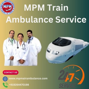 Utilize MPM Train Ambulance Service in Kolkata to shift the patient in critical condition 