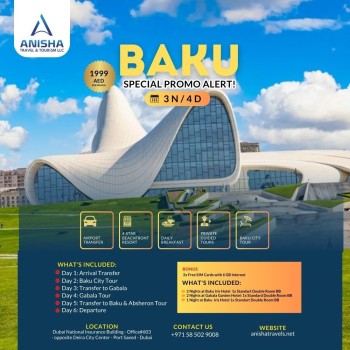 Baku tour Awaits: Plan Your Dream Tour to Azerbaijan