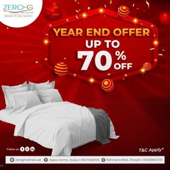 Year-End Offer: Up to 70% Off on the Best Mattress in Dubai, UAE, and Sharjah