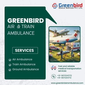 Get the guaranteed 24/7 service with Air and Train Ambulance Service in Nanded