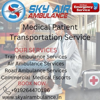 Sky Train Ambulance in Nagpur comes with top-Quality Medical service