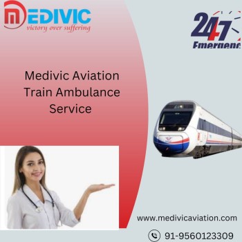 Medivic Train Ambulance in Bhopal Provides a Secure Journey to the Patient