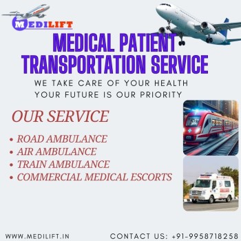 Medilift Train Ambulance in Bangalore Makes Medical Transfers Easy