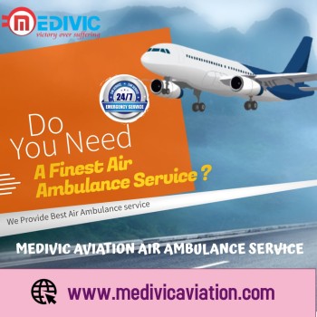 Fast and Safe Air Ambulance Service in Kolkata - Medivic Aviation