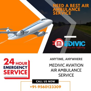 Top-Class Air Ambulance Service in Guwahati - Medivic Aviation