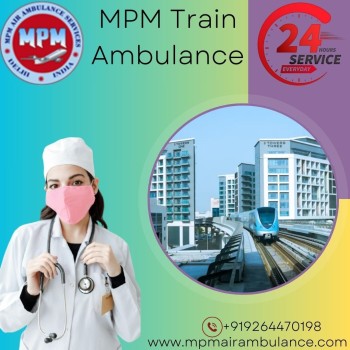 Use the best medical service provided by MPM Train Ambulance in Allahabad