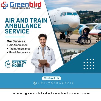 Best Transfer with Greenbird Air Ambulance Service in Varanasi