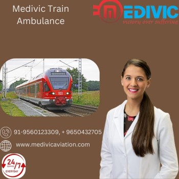 Select Medivic Train Ambulance in Ranchi to Reach the Location on Time