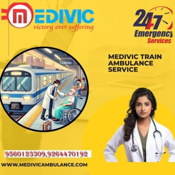 Use Falcon Train Ambulance in Chennai to Shift an Emergency Patient