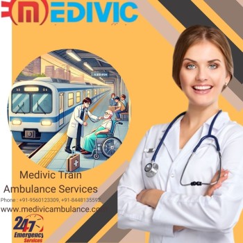 Medivic Train Ambulance in Ranchi Provides Timely Medical Transfer