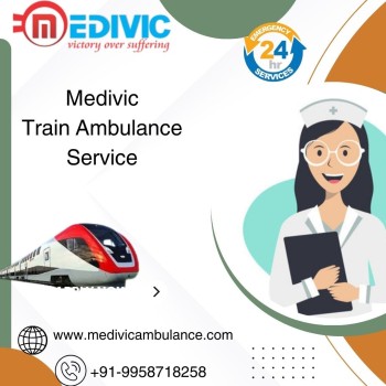  Train Ambulance in Guwahati offers a Skilled Team onboard