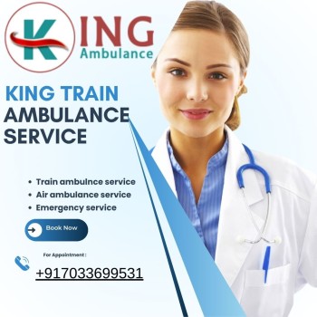 The King Train Ambulance Service in Guwahati Provide Safe Journey for Critical Patients