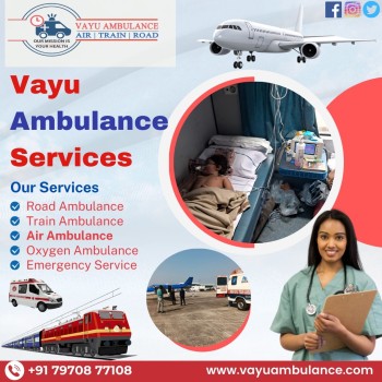 Emergency Medical Services By Vayu Ambulance Services In Begusarai