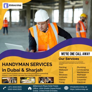 Expert Handyman Services in Dubai & Sharjah || 045490505