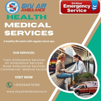 Are you looking for Sky Train Ambulance in Ranchi for your injured patients