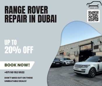 Range Rover and Land Rover Auto workshop in Dubai