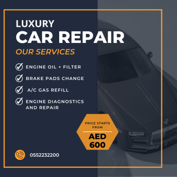 Rolls Royce & German Cars Repair In Sharjah