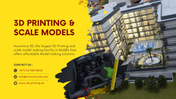 3D Printing and scale model making services