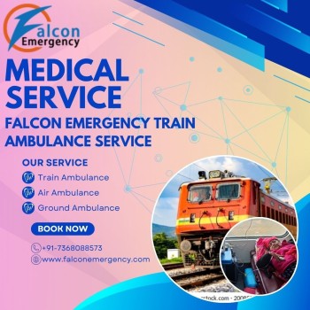 Falcon Train Ambulance Service in Bangalore Offers Extraordinary Care