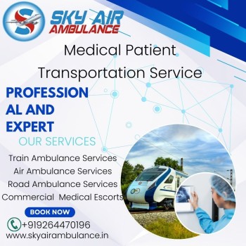 Sky Train Ambulance in Dibrugarh has Ventilator facility in its trains