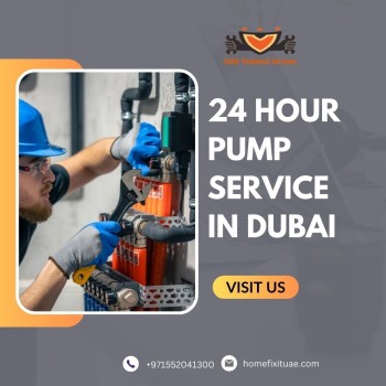 24 Hour Pump Service in Dubai - HomefixitUAE