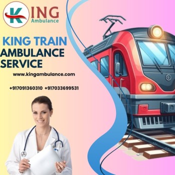 Book King Train Ambulance in Patna for Time-Sensitive Transfer Mission