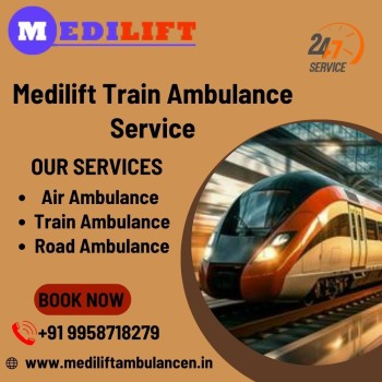 Medilift Train Ambulance in Varanasi Takes Quick Step in Shifting Patients