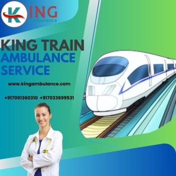 King Train Ambulance in Mumbai allows patients to reach the hospital quickly