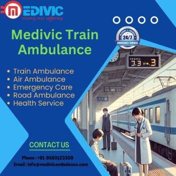 Medivic Train Ambulance Service in Mumbai is Expert Care and Safe Patient Transfer