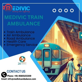 Medivic Train Ambulance Service in Mumbai is a trusted name for providing reliable and fast medical 