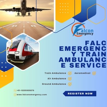 FALC Emergency Train Ambulance Services in Patna Comes with Ventilator Arrangement 