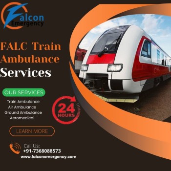 Get a Comfortable FALC Emergency Train Ambulance Services in Delhi at a Low Cost