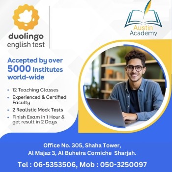 Duolingo Classes in Sharjah with great discount Call 0502870097