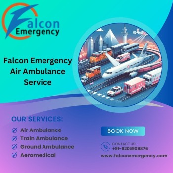 Trust FALC Emergency Air Ambulance for Safest Patient Transfer in Visakhapatnam