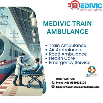  Reliable and low-cost Medivic Train Ambulance Services in Silchar