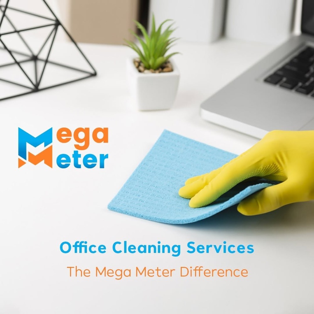 Office Cleaning Services – Mega Meter for a Spotless Workspace!
