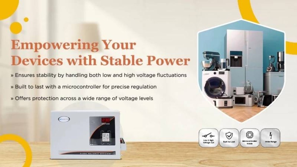 Top 10 Servo Voltage Stabilizer for Home Appliances in India