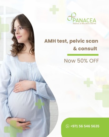 Would you like to know about your ovarian reserve An anti-müllerian hormone (AMH) test measures the amount of AMH in a blood sample. We are offering ladies the anti-müllerian hormone test, a pelvis ultrasound sca