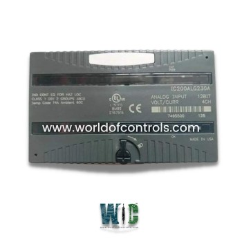 IC200ALG230 in Stock. Buy, Repair, or Exchange from World of Controls