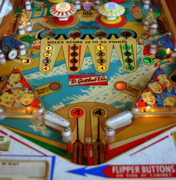 Flippers Crown Pinball Machine – Vintage Classic for Collectors and Arcade Enthusiasts